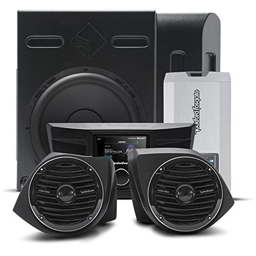 Rockford Fosgate YXZ-STAGE3 400 Watt Amplified Stereo, Front Speaker and Subwoofer Kit for Select 2016-2021 Yamaha YXZ Models Rockford Fosgate YXZ-STAGE3 400 Watt Amplified Stereo, Front Speaker and Subwoofer Kit for Select 2016-2021 Yamaha YXZ Models